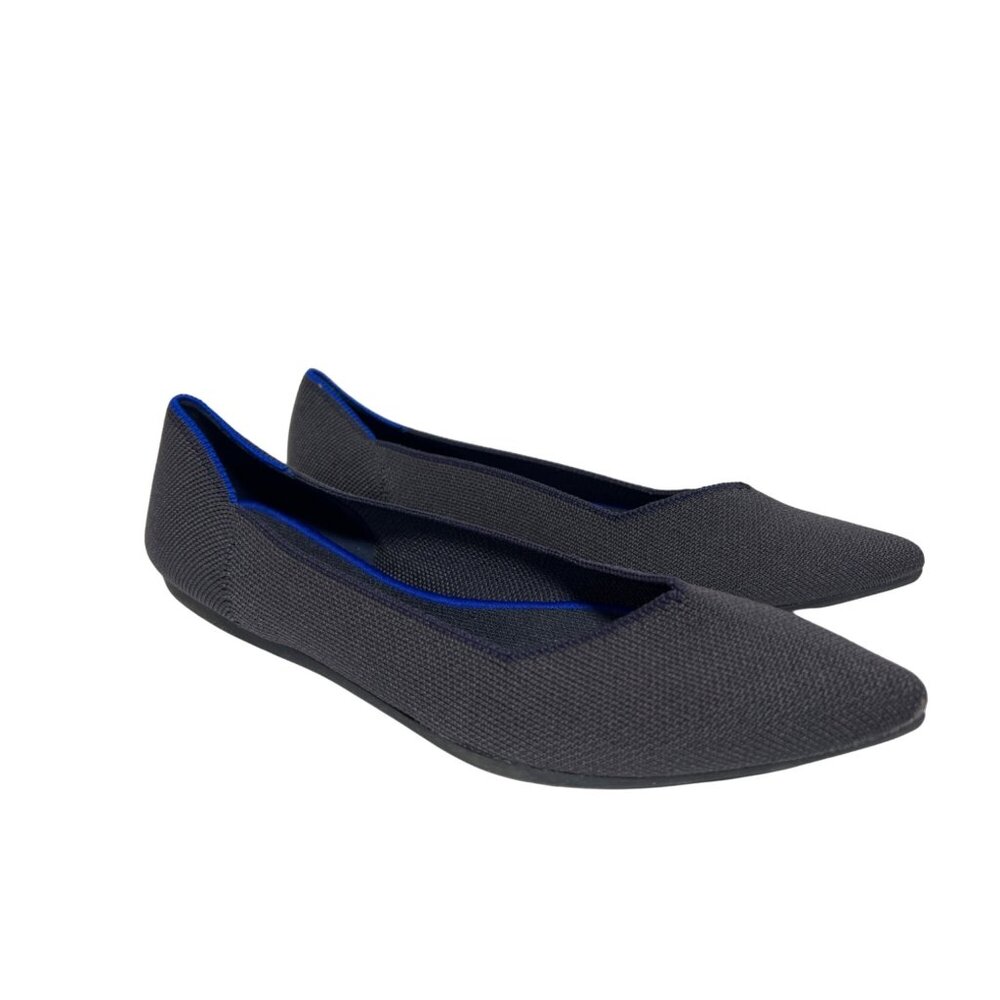 Rothy’s The Point Black Ballet Flats Women’s Size 8.5